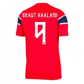 Norge Erling Haaland #9 Hemmakläder VM 2026 Kortärmad